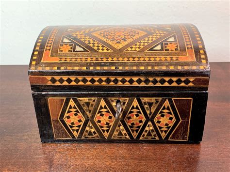 wooden inlaid jewellery boxes